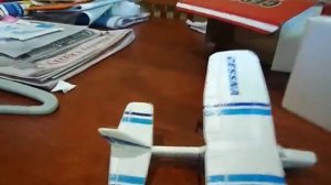 My Rc-Cessna Infared Indoor Plane