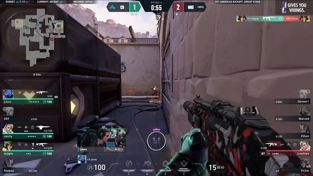Crazy match, Winner to Playoffs - C9 vs. NRG | VCT 2024: Americas Kickoff | HIGHLIGHTS |