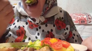Пюре с селёдкой😋 МУКБАНГ
