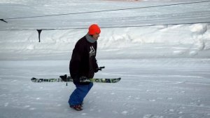 Вращение на лыжах. С какой ноги лучше закручивать трюки?