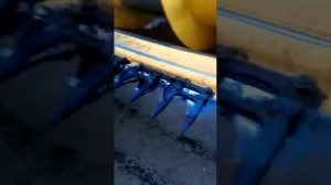 Жатка комбайна New Holland переоборудованная на Шумахер.