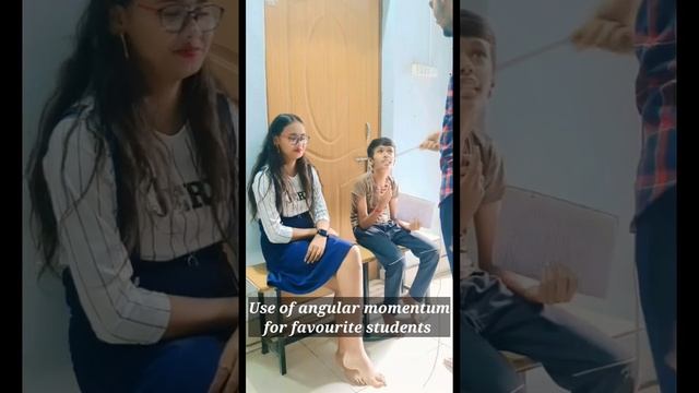 Use of Angular Momentum for favourite student #angularmomentum