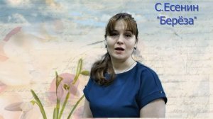 Стихотворение Сергея Есенина «Береза»