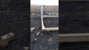 подготовка основания для габионов.
