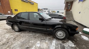 Семёрочка Живи, BMW 730i 1989г, отвезли в сервис на ТО