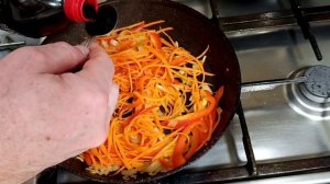 Баклажаны с морковью. "Я буду жарить.."