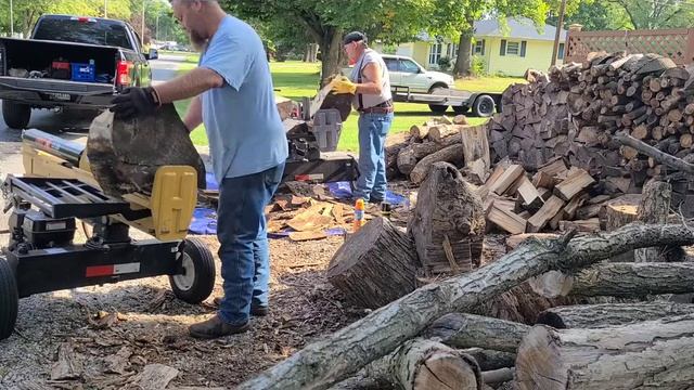 Countyline 25 and 40ton log splitters смотреть онлайн