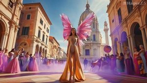 Европейское фэнтези_ Показ мод и магия. European Fantasy_ Fashion Show and Magic