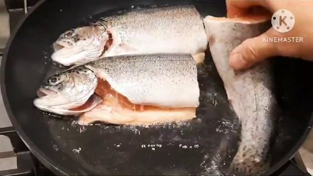 ФОРЕЛЬ, КАК ПОЖАРИТЬ #форель #рецепты #жаренаярыба #жизньвиспании