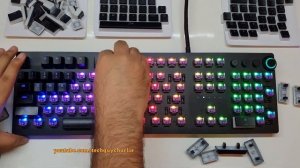 Hyper X Pudding Translucent Keycaps installation and review on Razer Keyboard