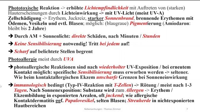 (allg.) Nebenwirkungen 3: Sonnenlicht Teil 1 - Photosensibilisierung; Porphyrie; PUVA-Therapie смотреть онлайн
