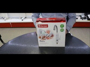 Распаковка водонагревателя смесителя Thermex Hotty 3000