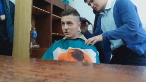 ВЛОГ. 100 подписчиков, побрился на лысо