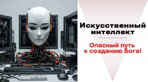 Искусственный интеллект (ИИ). Опасный путь к созданию Бога!