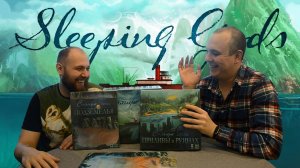 «Спящие боги» - эпическое приключение от Райана Локета. Распаковка, обзор, мнение, общение.