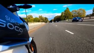 Super soco ts street hunter 2021 electric motorcycle