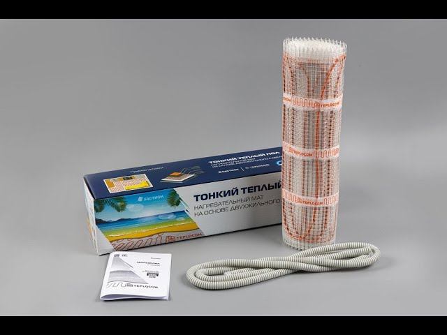 Электрический Тёплый Пол TEPLOCOM | Состав Нагревательного Кабеля | Технические Характеристики смотреть онлайн