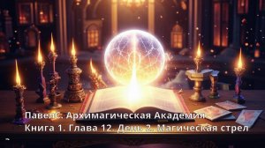 Архимагическая Академия. Книга 1. Глава 12. День 2. Магическая стрела.