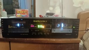 редкая кассетная дека астра113 после полного обслуживания