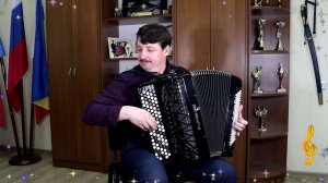 П.Пиццигони. Вальс-мюзетт "Свет и тени". Михаил Водяхин (баян-аккордеон)