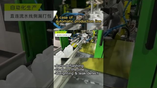 2L bottle line in customer's workshop （Extrusion Blow Molding Machine）