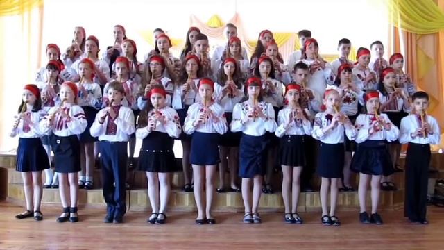 Моя Україна - до Дня соборності (зразковий ансамбль сопілкарів "Дударики" ЦТДЮ м. Тернопіль) смотреть онлайн