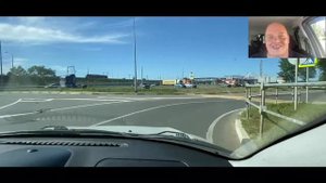 Отработка левых поворотов и разворотов на перекрестке. 2