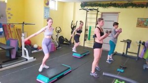 Активная тренировка на всë тело !!!