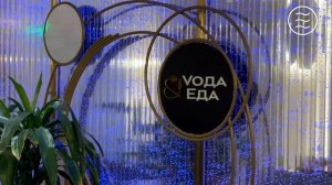 Пузырьковые панели и колонны. Комплексное оформление ресторана