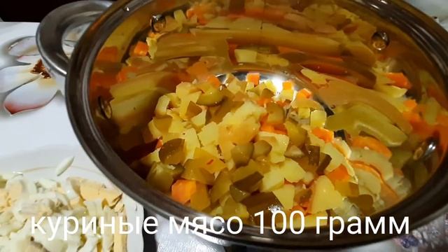 Салат Оливье классический по шаговый рецепт