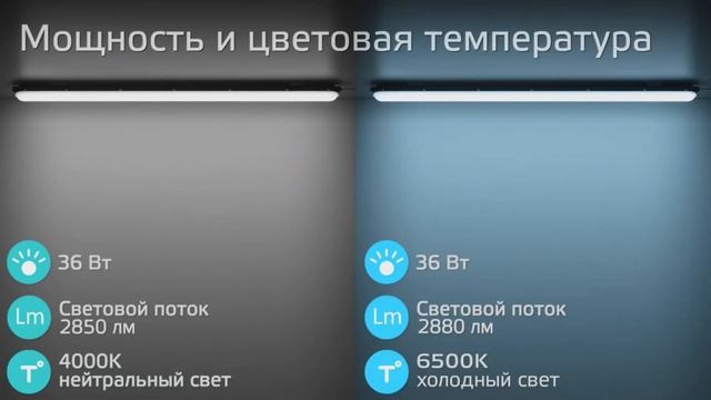 Влагозащитные матовые светильники Gauss СПП 176 Elementary смотреть онлайн