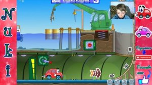 Машинка Вилли Wheely. Мультик-игра для детей про красную машинку 1-1