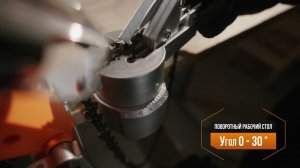 Станок для заточки цепей Вихрь СЗЦ-180 в работе