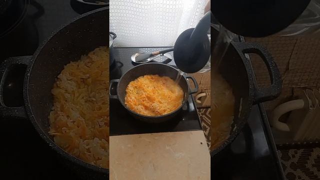 жареные рыба с рисом