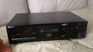 Купил новую кассетную деку (продал AIWA AD-F850).