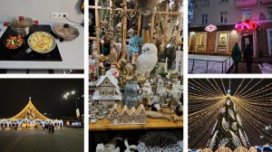 11.12.2024 г Домашний влог/ Готовим обед/ Моё вязание/ Вечерняя прогулка/ Новогодние товары