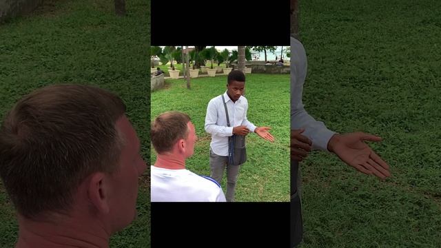 Африканец говорит по русски