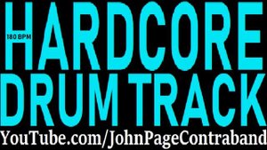 Hardcore Beatdown Metal Drum Backing Track Drums Only