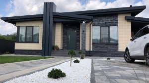 Обзор одноэтажного дома от известного кондитера🎂 #сезонконтентаRUTUBE #строительстводома