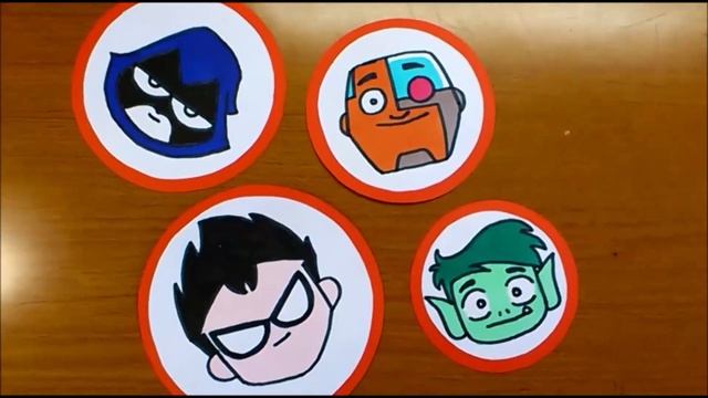 Teen Titans Go! Face Changer Magic Card｜Paper Craft DIY Tutorial смотреть онлайн