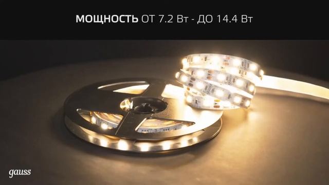 Ленты Gauss серии 5050 смотреть онлайн