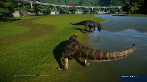 Jurassic World Evolution: (Base Genome) Ceratosaurus vs Allosaurus