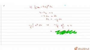 Evaluate : (i) `int(3x+5)^7dx` (ii) `int(4-9x)^(5)dx` (iii) `int(1)/((2-3x)^(4))dx` (iv)