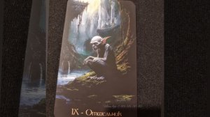 Обзор колоды Таро "Тайны Средиземья"