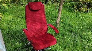 Перетяжка компьютерного кресла Samurai