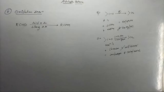Aldehydes, Ketone & Acid Class 12 For NEET-JEE-BOARD | Chemical properties of aldehydes & Ketone