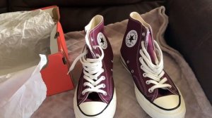 Classic High Tops | Converse Chuck Taylor 70 - Dark Burgundy (Unboxing and On-Feet)