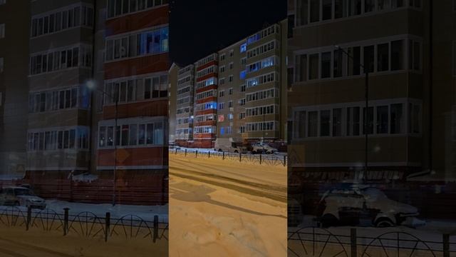 Северный городок Ямало-Ненецкий АО Лабытнанги  город за полярным кругом. 2024. ЖизньСеверян