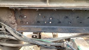 Ремонт рамы Freightliner.