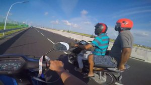 Back with the Honda Wave 110